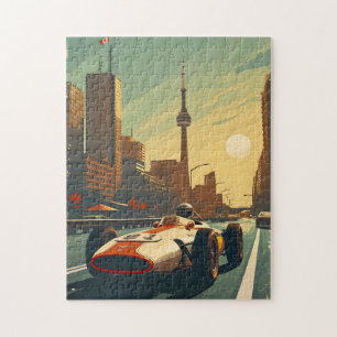 raceauto in Toronto Legpuzzel