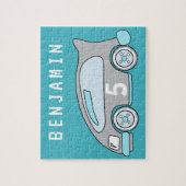 Raceauto Kinder puzzel Legpuzzel (Verticaal)