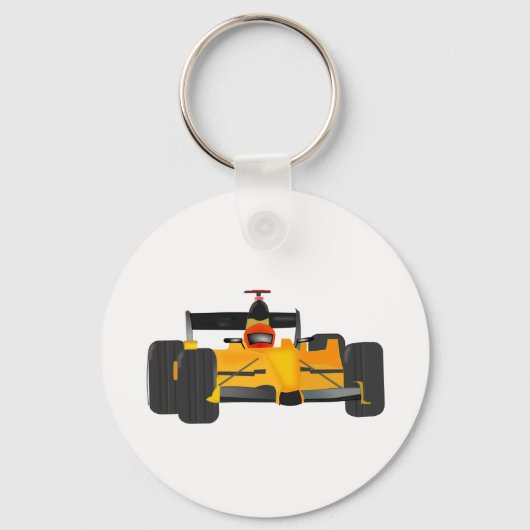 raceauto sleutelhanger (Voorkant)