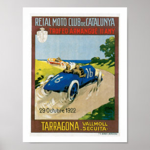 raceauto's 1922  Art Print Poster