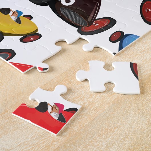 raceauto's legpuzzel (Zijkant)
