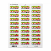 Racecar Etiket (Full Sheet)