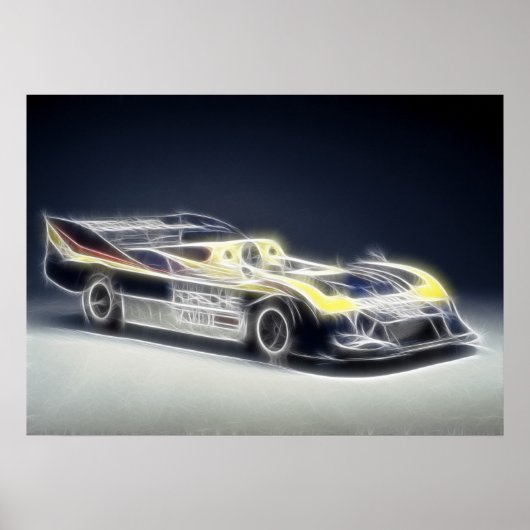 Racecar Poster (Voorkant)