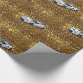 Racecar Wrapping Paper Cadeaupapier (Hoek)