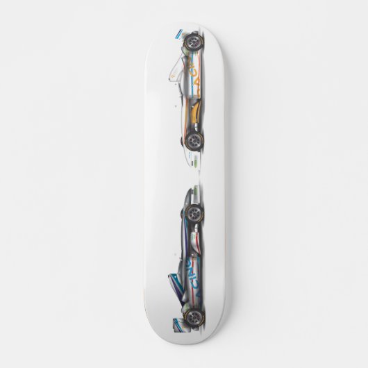 Racecars Skateboard (Voorkant)