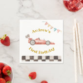 Racecartriepapier Napkin Servet (Insitu)