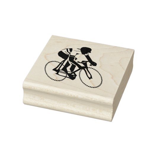 Racecyclist Rubberstempel (Stempel)