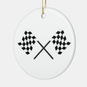 Raceflakken Keramisch Ornament (Links)