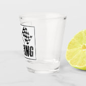 Raceflakken Shot Glas (Rechts)
