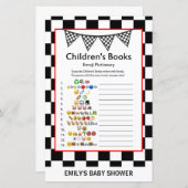 Racefraceergom Baby shower (Voorkant / Achterkant)