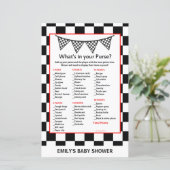 Racefraceergom Baby shower (Staand voorkant)