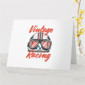 Racehelm Kaart (Gele Bloem)