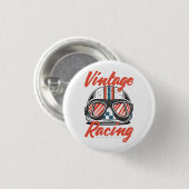 Racehelm Ronde Button 3,2 Cm (Voorkant /achterkant)