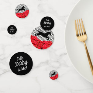 Racehorse en Rozen Derby Party Confetti