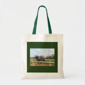 Racehorse Running Canvas tas (Voorkant)