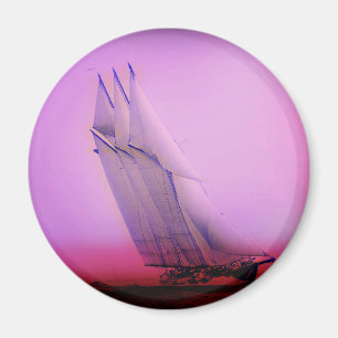 racejacht Magnet Magneet