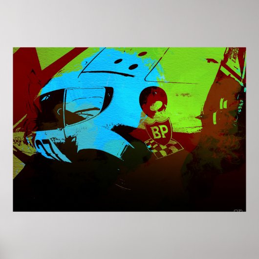  racekunst poster (Voorkant)