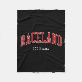 Raceland Louisiana College Universiteit Stijl Fleece Deken
