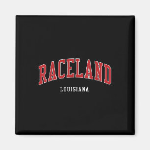 Raceland Louisiana College Universiteit Stijl Magneet
