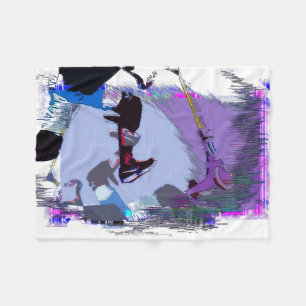 Racen naar scoot - Stuntscooter Fleece Deken