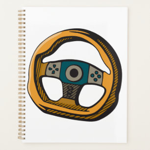 Racende Stuurwiel Controller Gamer Planner