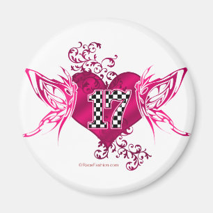 racenummer 17 magneet