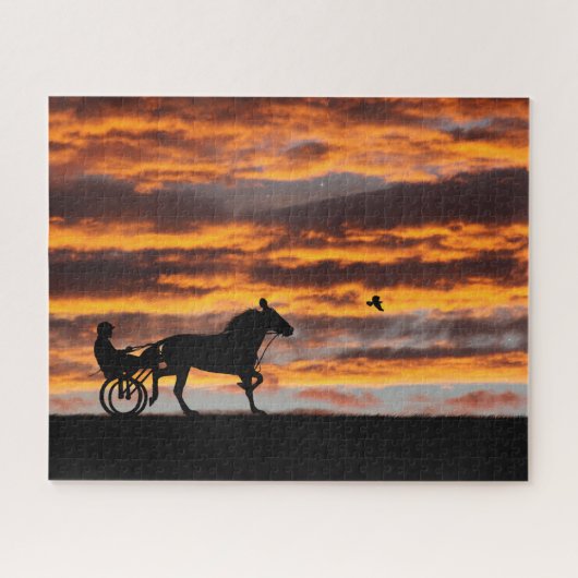 Racepaard Rigzaag Puzzle Legpuzzel (Horizontaal)