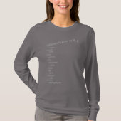 Racer back excercise Tshirt sizes Sm - 2X (Devant)