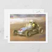 Racer Briefkaart (Voorkant / Achterkant)