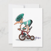 Racer Sur Les Invitations De Tricycle (Devant)