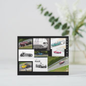 races briefkaart (Staand voorkant)