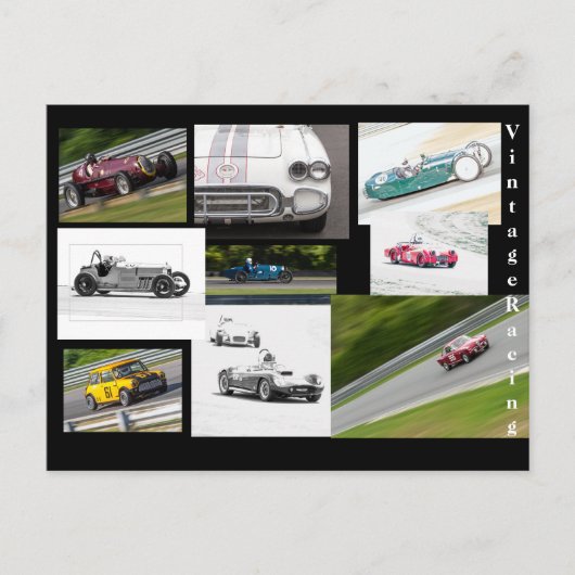 races briefkaart (Voorkant)