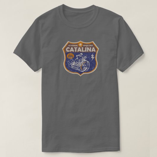  races | Catalina | Retro | Obscure T-shirt (Design voorkant)