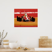  races in kleur poster (Keuken)