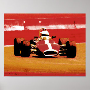  races in kleur poster