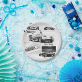  races papieren bordje (Feest)