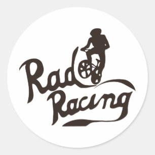 races ronde sticker