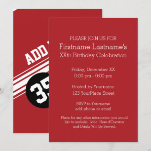  racestrepen - rood en zwart kaart