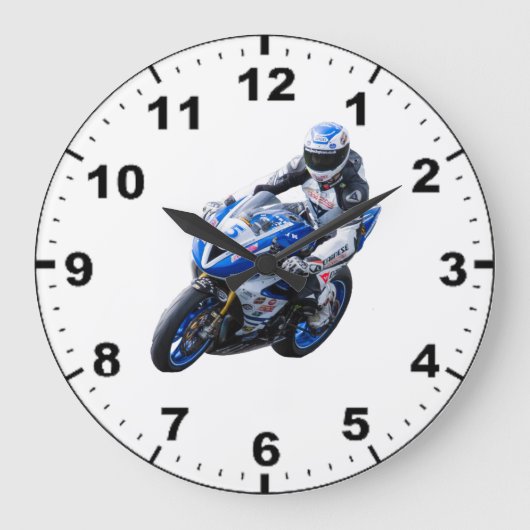 Racestuurklokken voor motorfietsen grote klok (Voorkant)