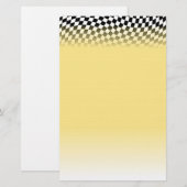 Racevlag Stationery Briefpapier (Voorkant / Achterkant)