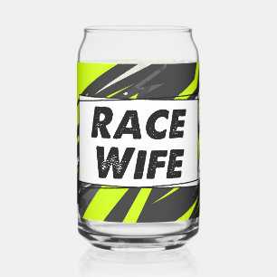 Racevrouw Blikvorm Glas
