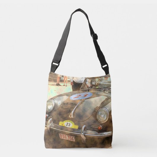  racewagen crossbody tas (Voorkant)