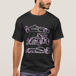 racewagen met Shirt met wielrennen