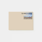 Racewagen naar de woestijn post-it® notes (Voorkant)