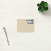 Racewagen naar de woestijn post-it® notes (Kantoor)