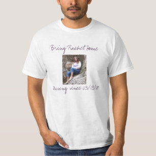 Rachel7, breng Rachel naar huis, Missin... - Geper T-shirt