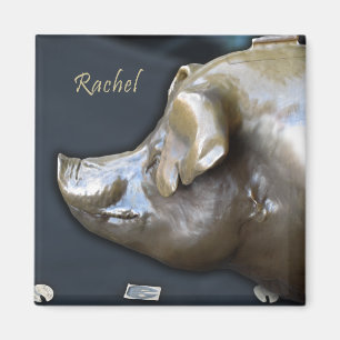RACHEL DE PIGGY BANK Magnet Magneet