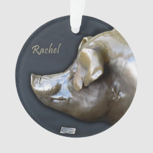 RACHEL DE PIGGY BANK Ornament