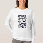 Rachel Doodle Art - Kentucky Blue T-shirt (Voorkant)