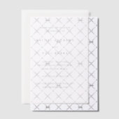 Rachel Formal Elegant Wedding Save the Date Vellum Uitnodigingen (Offset (Uitnodiging))